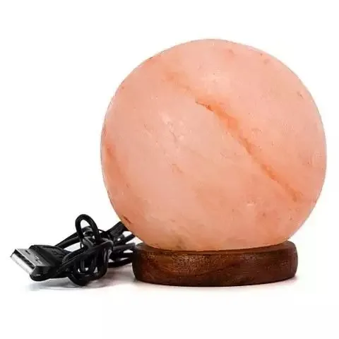 Pakistan Manufacture Himalayan Pink Salt Ball design Mini USB Lamp high quality Natural Salt Lamps