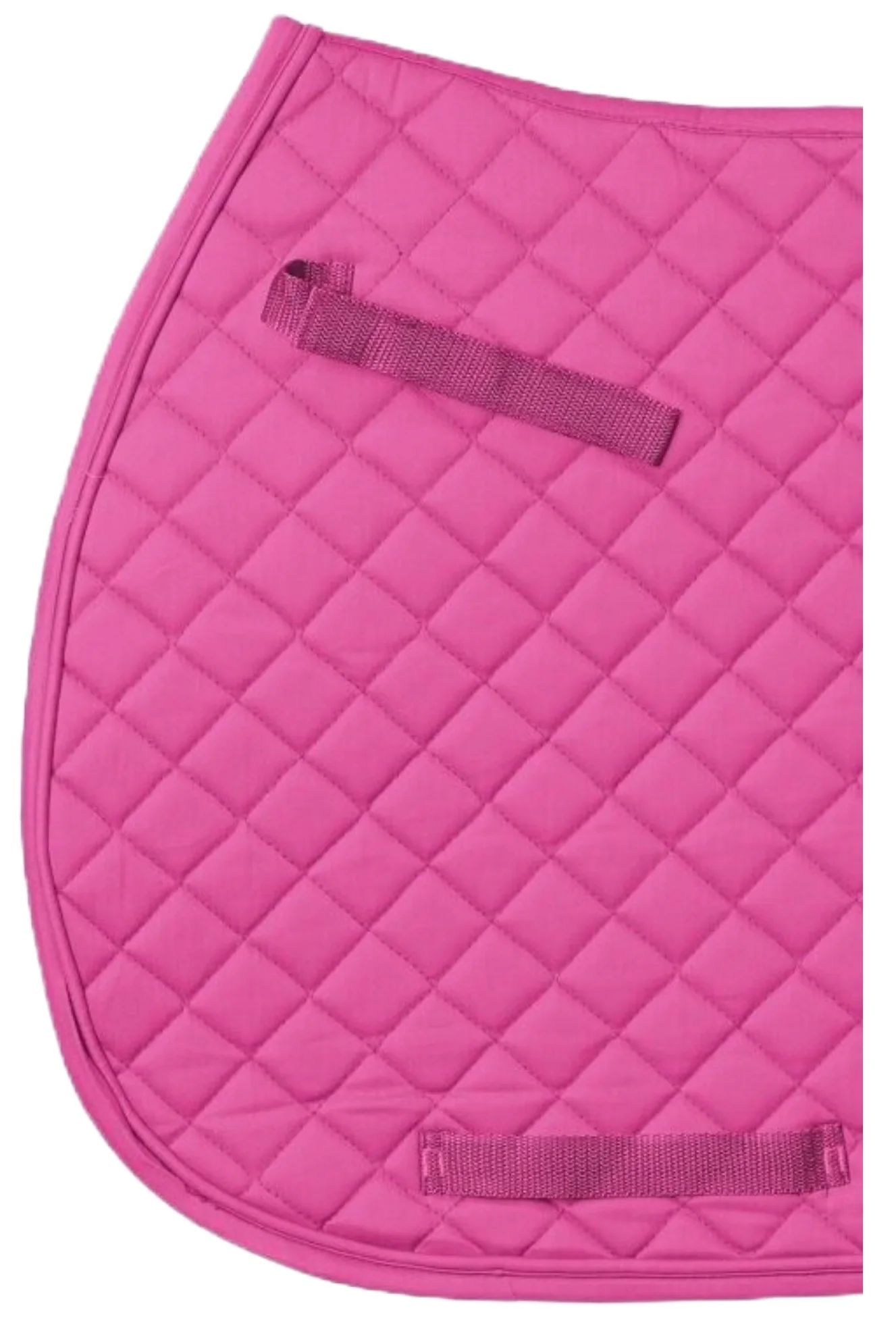 Top Quality Horse Pink English Saddle Pad Dressage Pad Equestrian Products Racing Pad For Horse Riding At Affordable price
