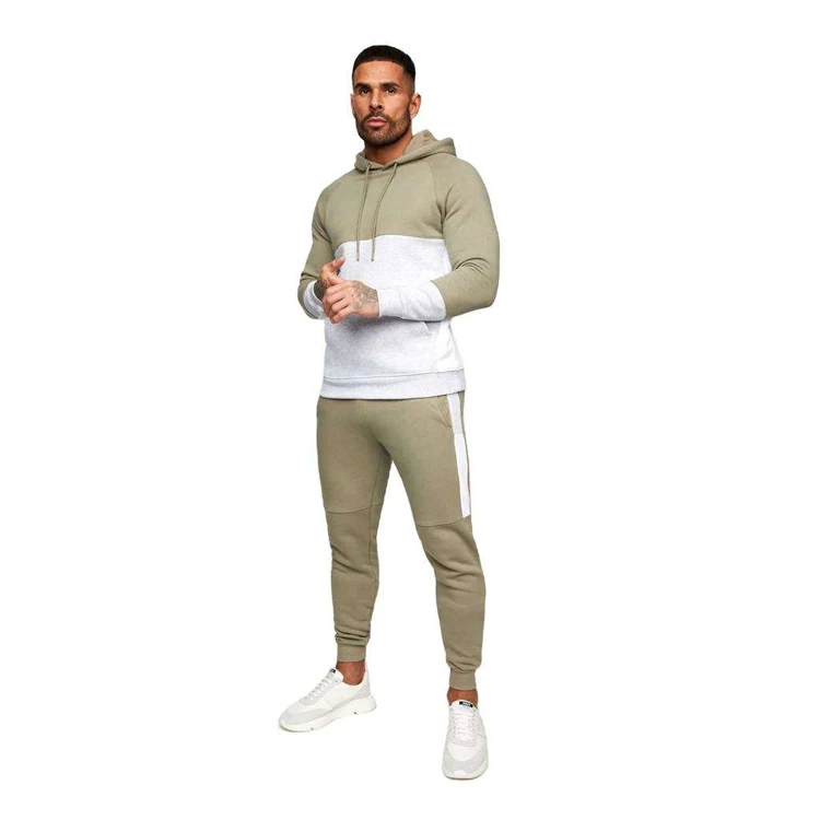 OEM Custom Suit Two Piece Short Set Zip Up Jacket Sweatsuit Polyester Zipper Track Suit Windbreaker Tracksuit For Men