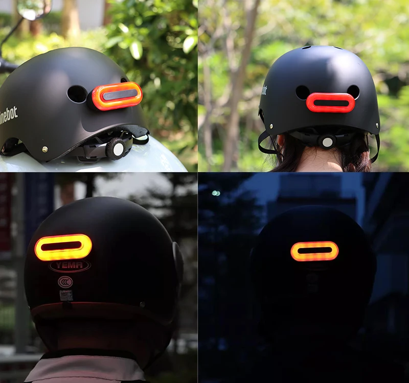 Voiture OEM Type-C charging supports all motorcycle helmets 14 lamp beads highlight LED signal helmet night light