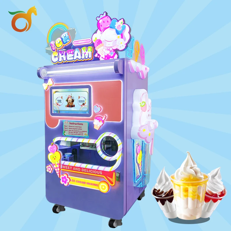 Новый продукт автомат для мороженого автоматическая машина от Red Rabbit