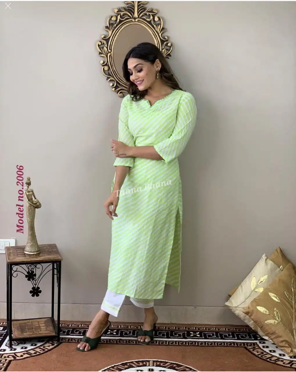 Indian Women Stylish Ethnic Wear Premium Women Rayon Solid Party Festival Wear Kurta Kurti Palazz and Women