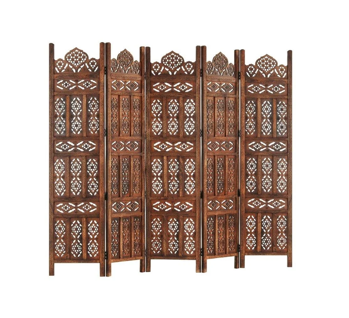 High End Wooden Modern Quality Handcrafted Wooden Divider Wall Separator Premium Designer Middle Unit for home decoration