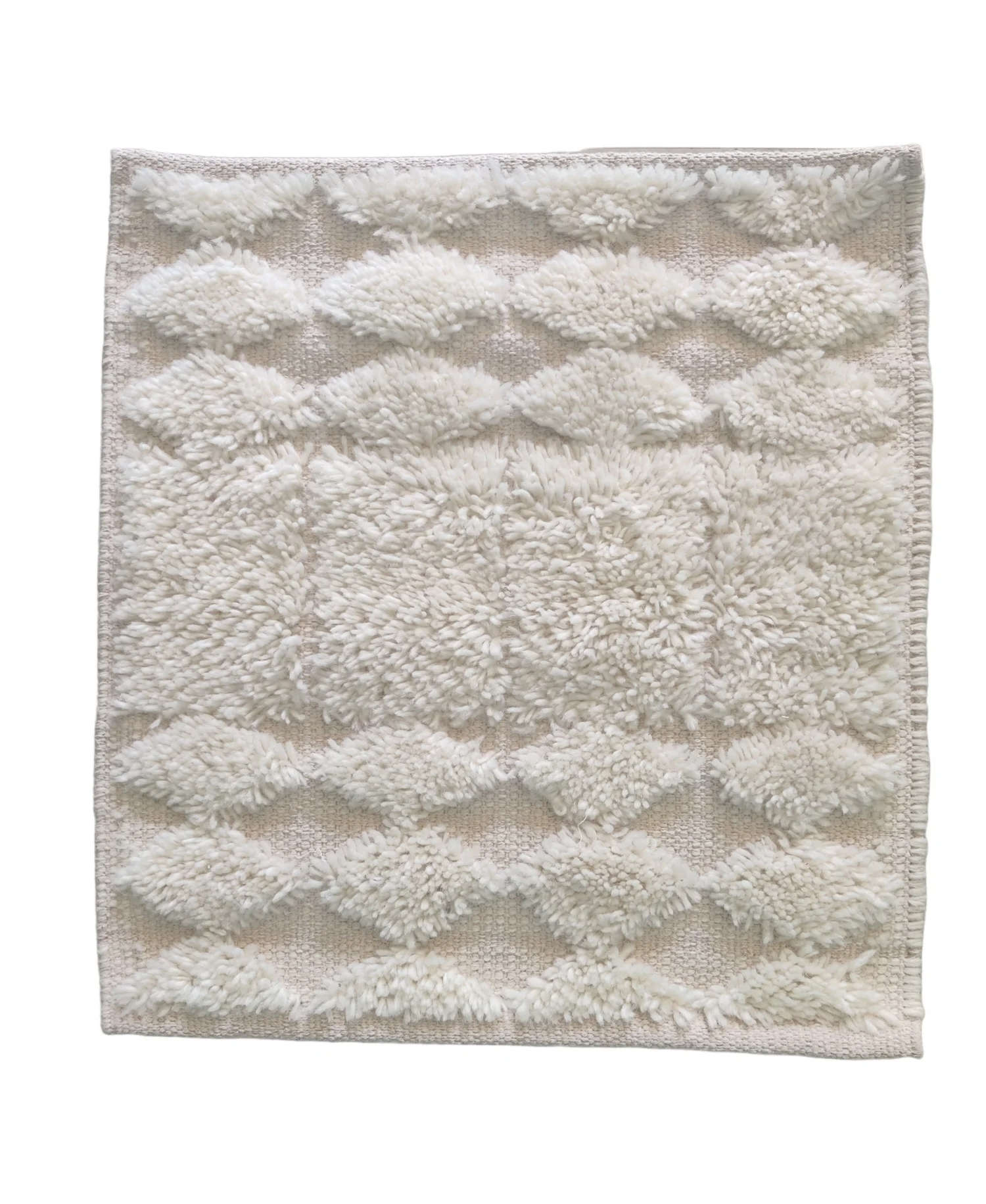 Best Quality Shaggy Wool rugs Hand woven Shaggy Cut pile Technic Rugs & Carpets For home decor Bedroom Soft Pillow Cushion Cover