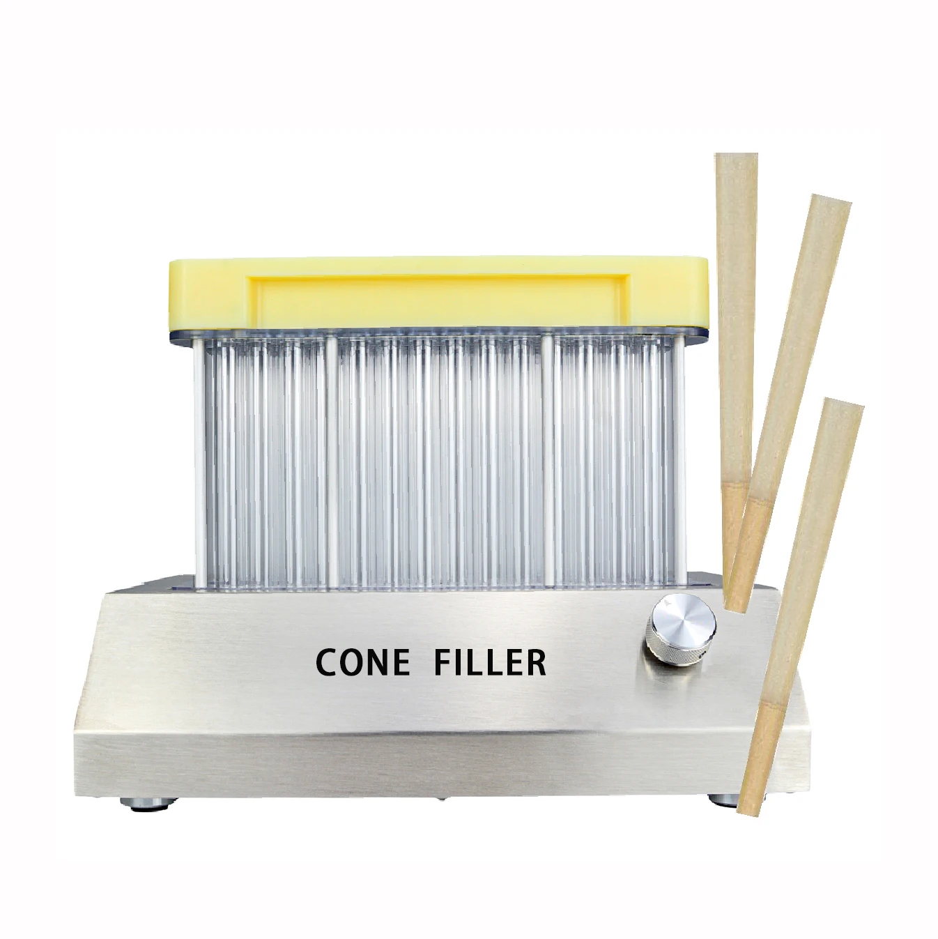 Pre Joint Electric Roll Roller Filler 100pcs King Size 84mm/98mm/110mm Cone Filler System Packing Machine