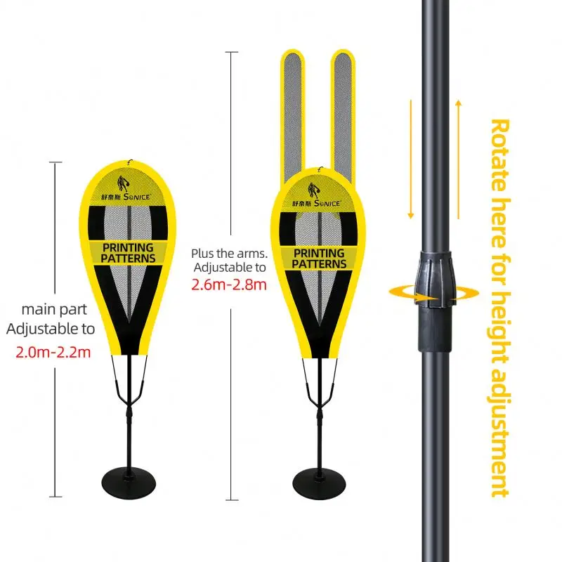 Настраиваемый защитник баскетбольная тренировочная сетка с препятствиями регулируемая высота складной баскетбольный манекен