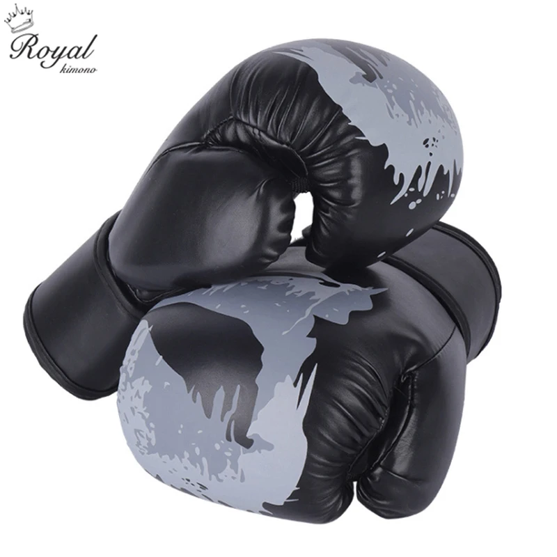 6/8/10/12oz Boxing Gloves Professional Adult Sanda Muay Thai Fighting Gloves Men and Women Training Sandbag Free Fight MMA