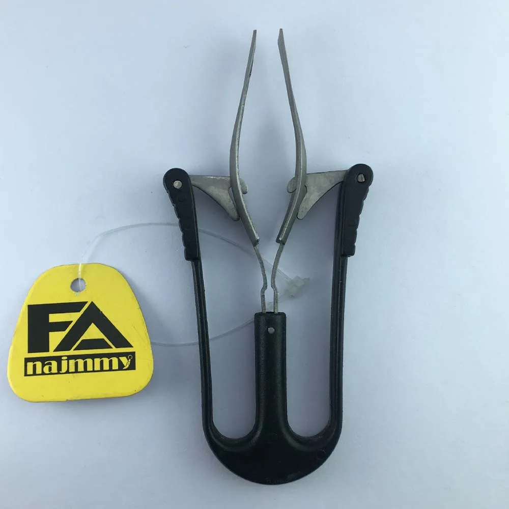 Plucking Tweezers Automatic Action Slanted Tip Plastic Handle High Quality Products Top Selling Products