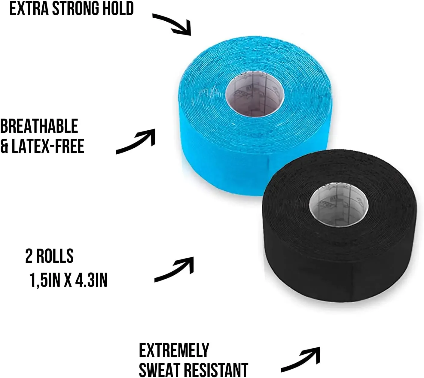 Hot Selling Durable Medical Muscle Support Injury Recovery Elastic wholesale Waterproof athletic tape in korea