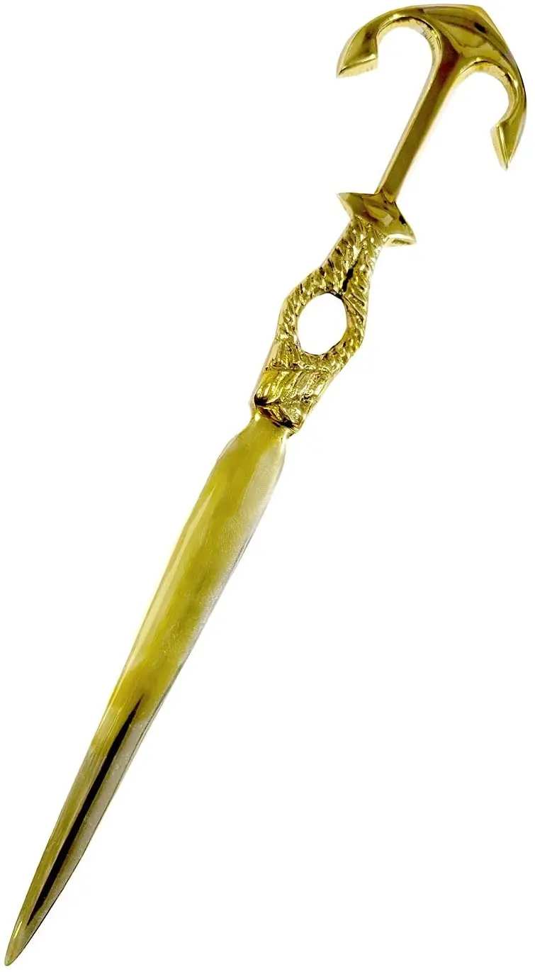 Indian Suppliers Of Brass Paper Cutter Polished Premium Quality Brass Paper Cutter Commercial Desktop Equipment Office Supplies