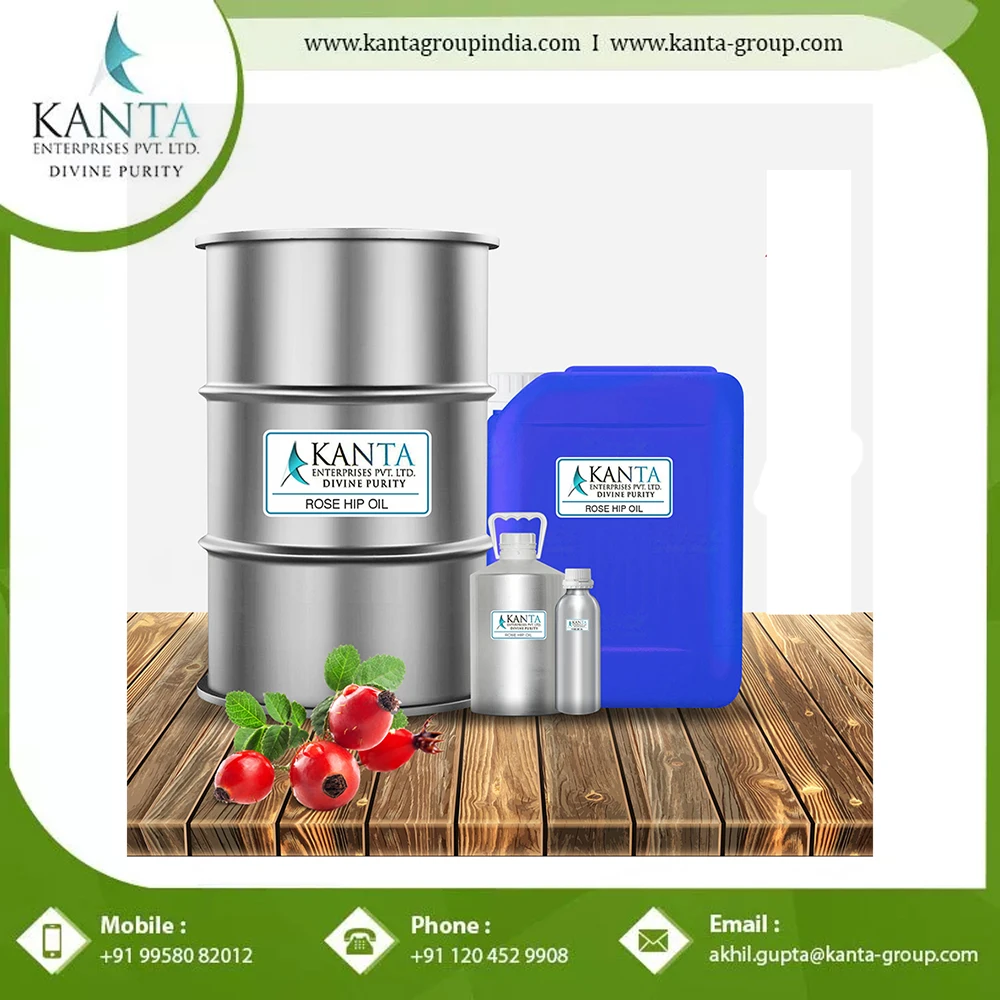 Rose Hip Petal Essential Oil Skin Care Body Massage 100% Pure Natural Organic Rose Oil