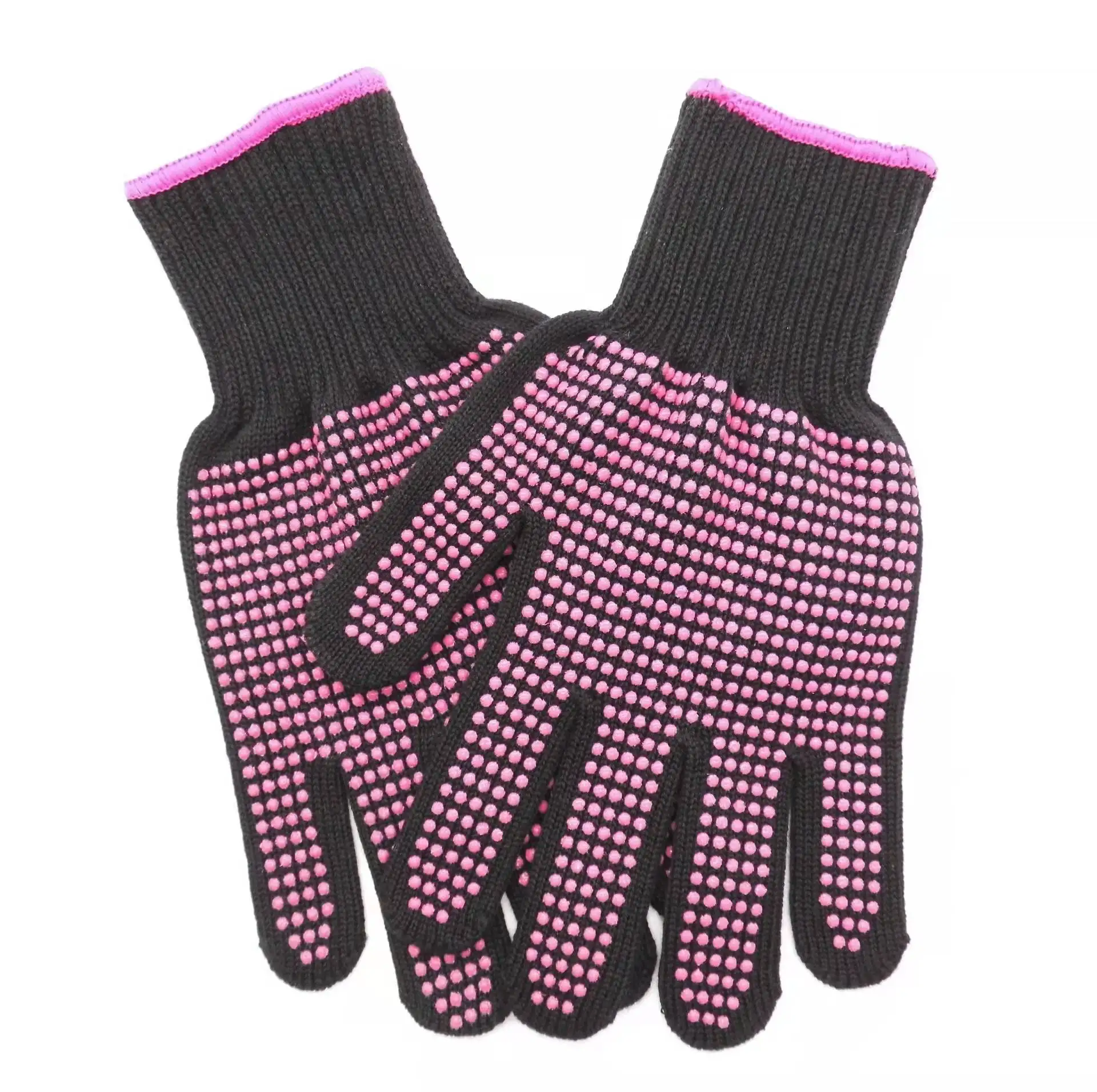 Curling Gloves Curling Iron Hair Straightener Gloves Anti-slip Gel Heat Insulation