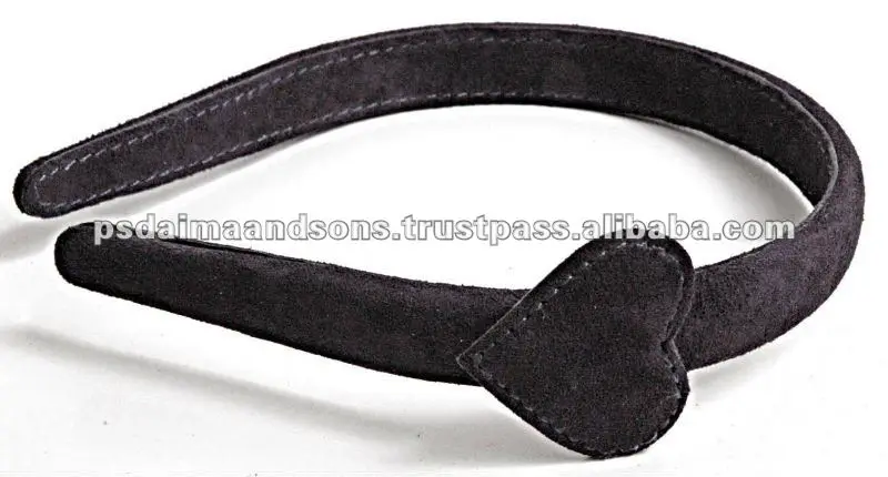 New Design Multi Colour Modern Style Fashionable Leather Headband Hair Band With Rivets For Women Girls Indoor Outdoor Use