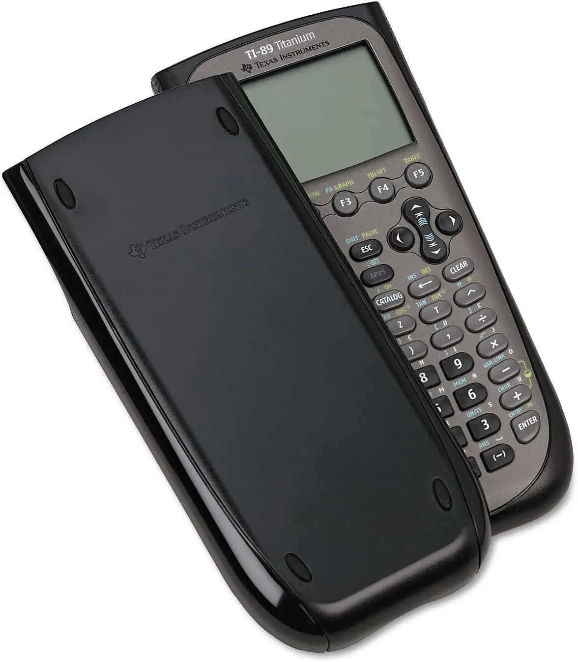 Texas Instruments TI-89 Titanium Graphing Calculator Digital Scientific Solar-Powered Plastic Instrument Alarm Calendar Features