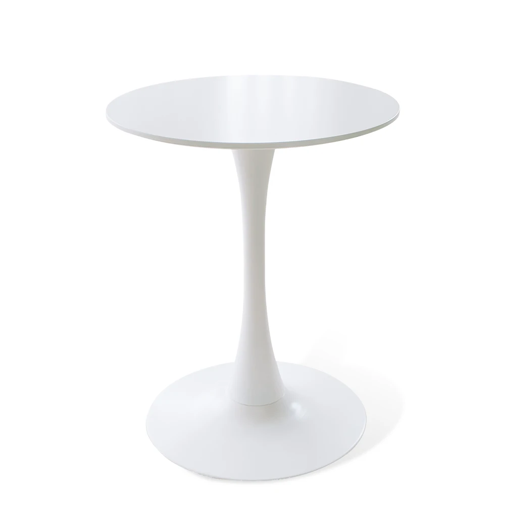 Dining Table Tulip Base Nordic White Luxury Small Furniture Restaurant Room Wood Round Modern Set Dinning Metal Dining Tables