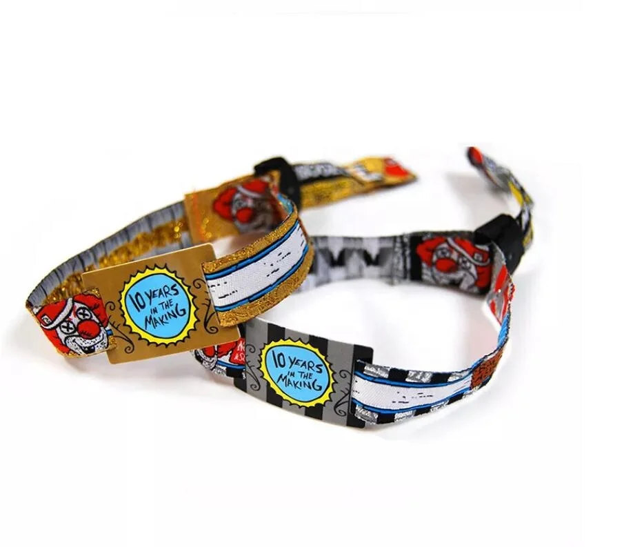 Festival Waterproof NFC NTAG213 Fabric Bracelet