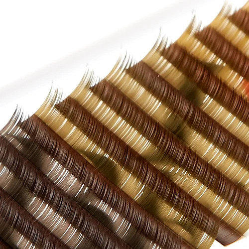 Flat Lash Korea Eyelash extension made in Korea It is available about OEM private label Korea manufactured supply false lash