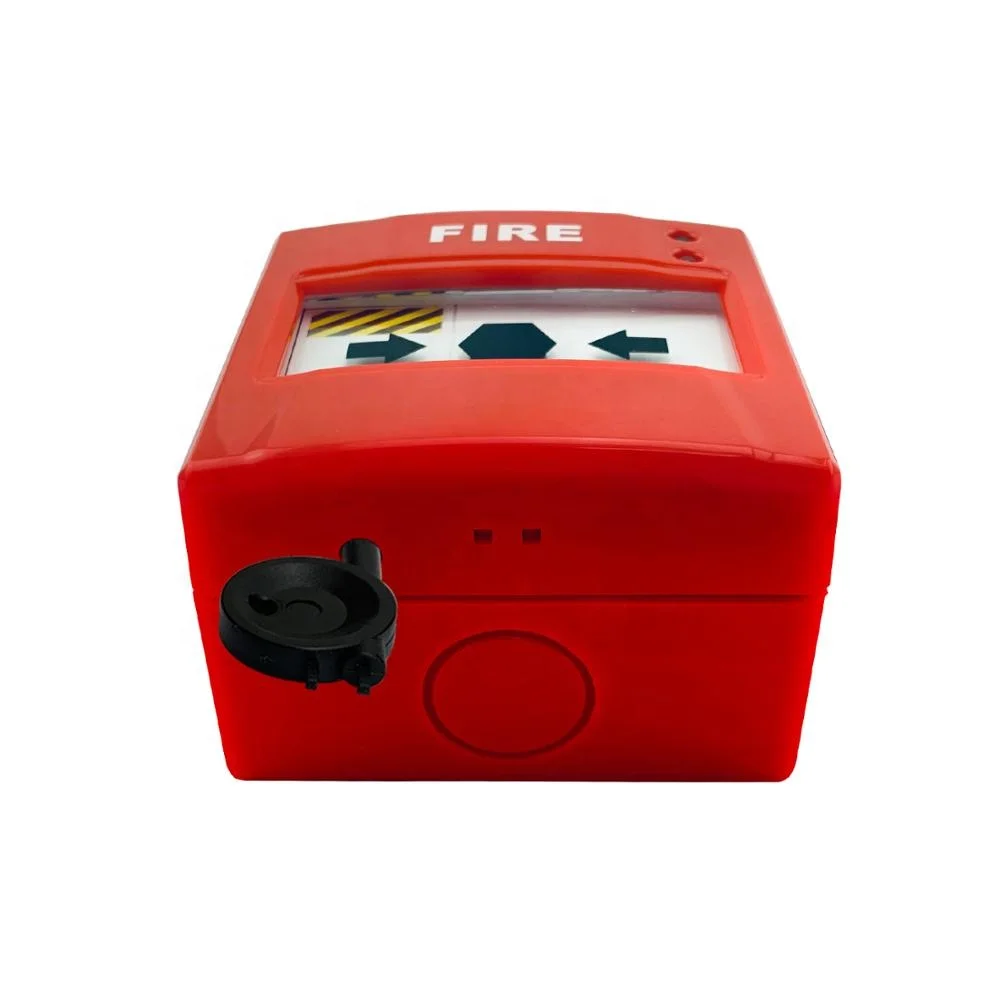 Wholesale Resettable and Fire Telephone Connectable Analog Intelligent Fire Alarm Addressable Manual Call Point Red