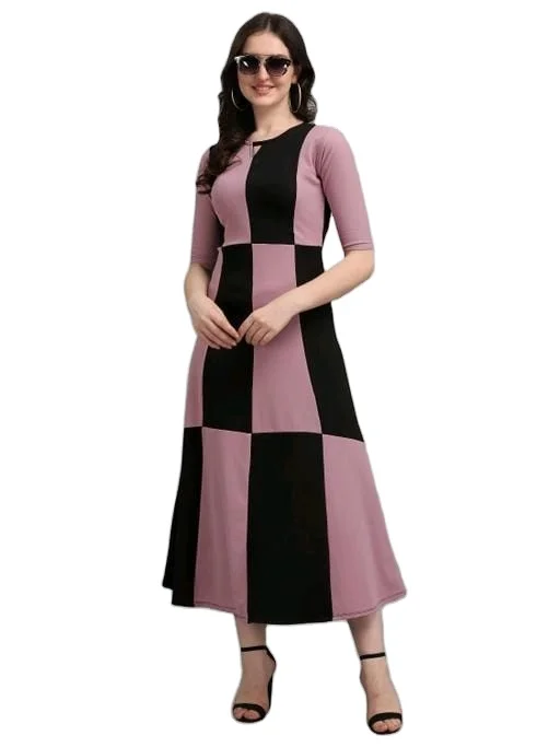 Women Empire Dress Short Sleeves Lycra Fabric Presenting New Collection Of 2023 High Quality At Whole Sale Price