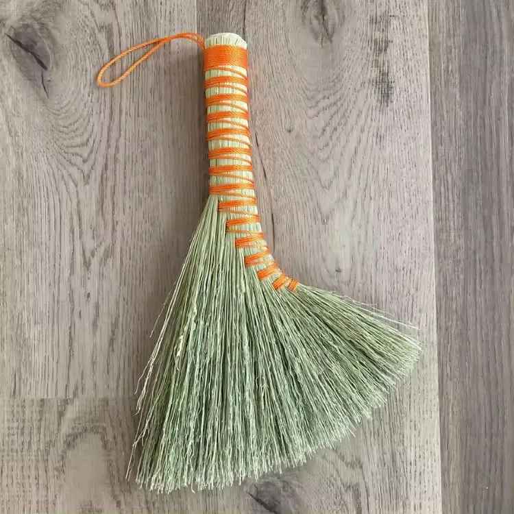 Sustainable Material Straw Broom Stick Cleaning Broom/Wing Broom Decor Home Decor Wholesale Handicraft
