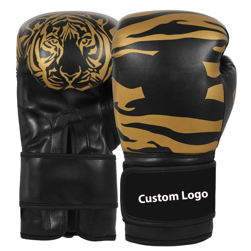 Manufacturers Custom Heavy Duty Leather Pu Boxing Gloves Punching Sport Gloves For Training Boxing Equipment