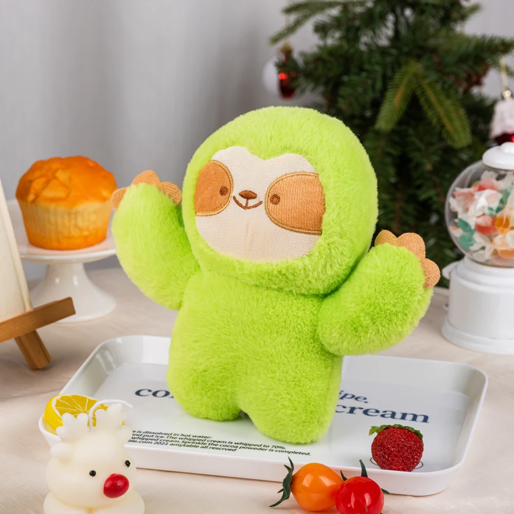 OEM Custom Eco Friendly Fabric Cute Cactus Lazy Plush Toys Plush Embroidered Technics PP Cotton Stuffed Animal Toys