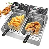 KING INTERNATIONAL  Stainless Steel Electric 6 Liter Deep Fryer for Restaurant and Kitchen and commercial