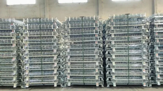 Wire mesh pallets Taiwan technology Japan Standard Vietnam Supplier Convenient, collapsible