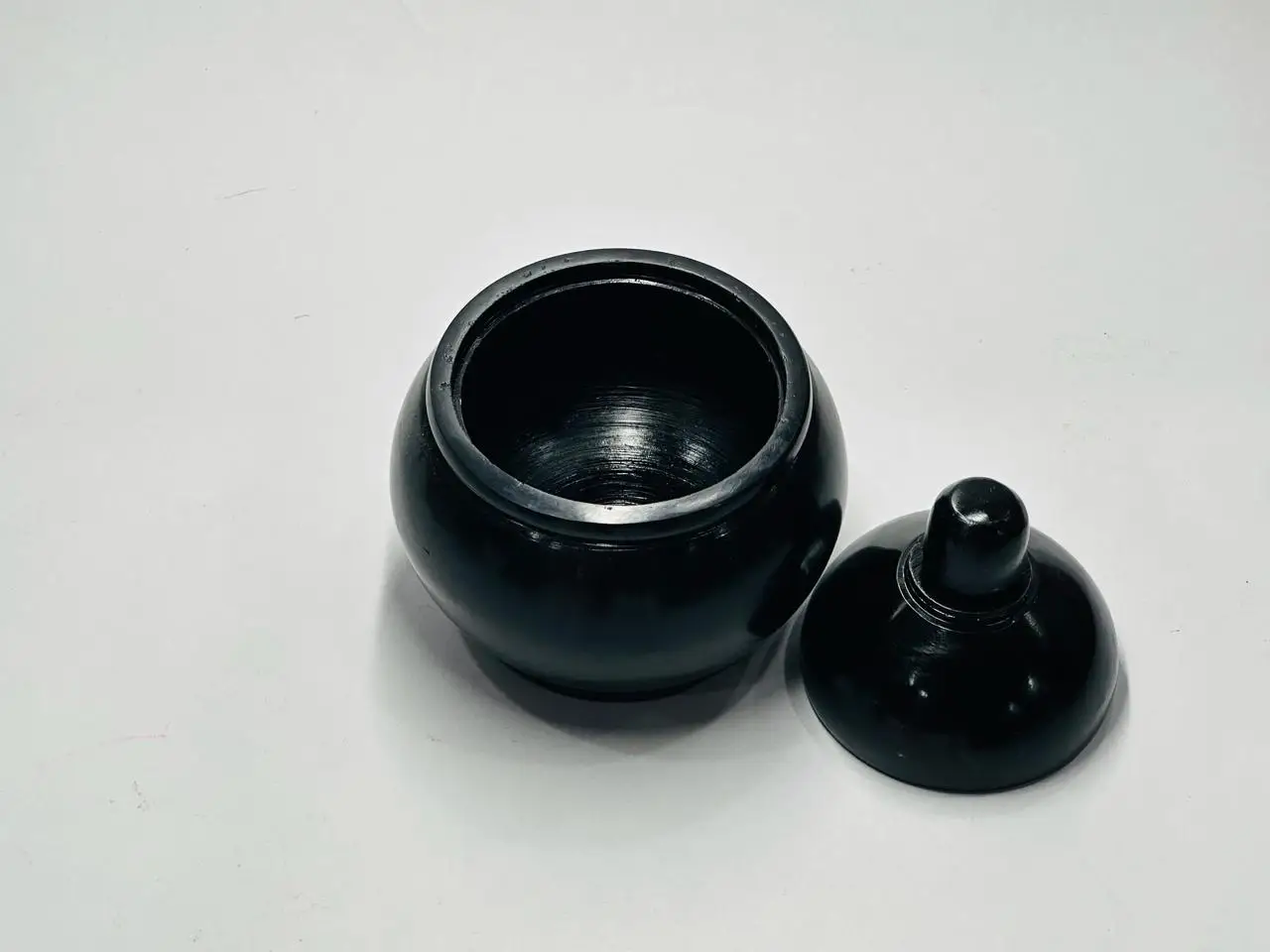 Amazing Gift Of 2024 ,ARTS & CRAFTS WHITE MAKRANA MARBLE HANDI SHAPE MUGHAL FLORAL DESIGN  REAL  HANDPAINTED