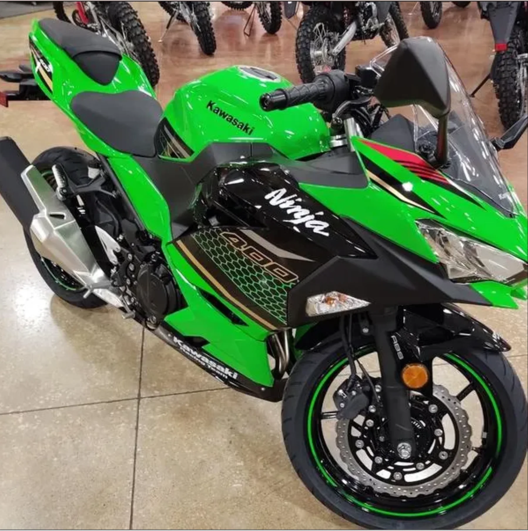 GETWAY 2023 Kawasakii ZX 10R 1000 ниндзя ABS Электрический мотоцикл с гарантией-готов к отправке