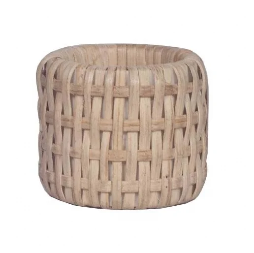 HAND MADE WICKER CANE NAPKIN RING PAPER TOWEL RING FOR DINNER TABLE DECORATION