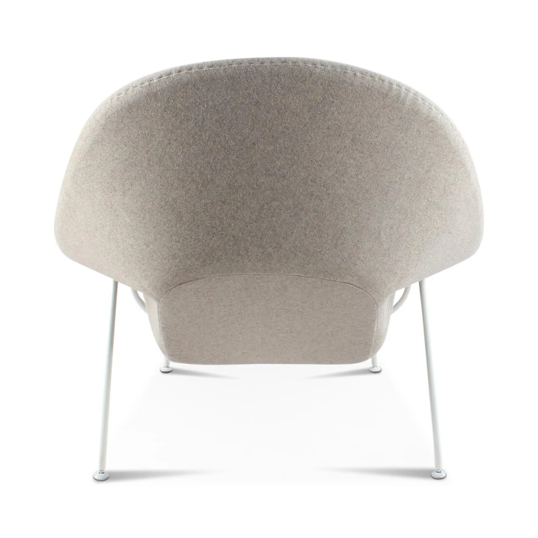 Coated steel legs for Womb chairs matte finish for chairs fashionable single item living room chairs