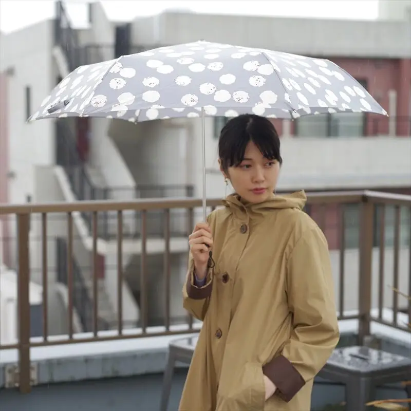 Folding fashion umbrella pome design mini 55