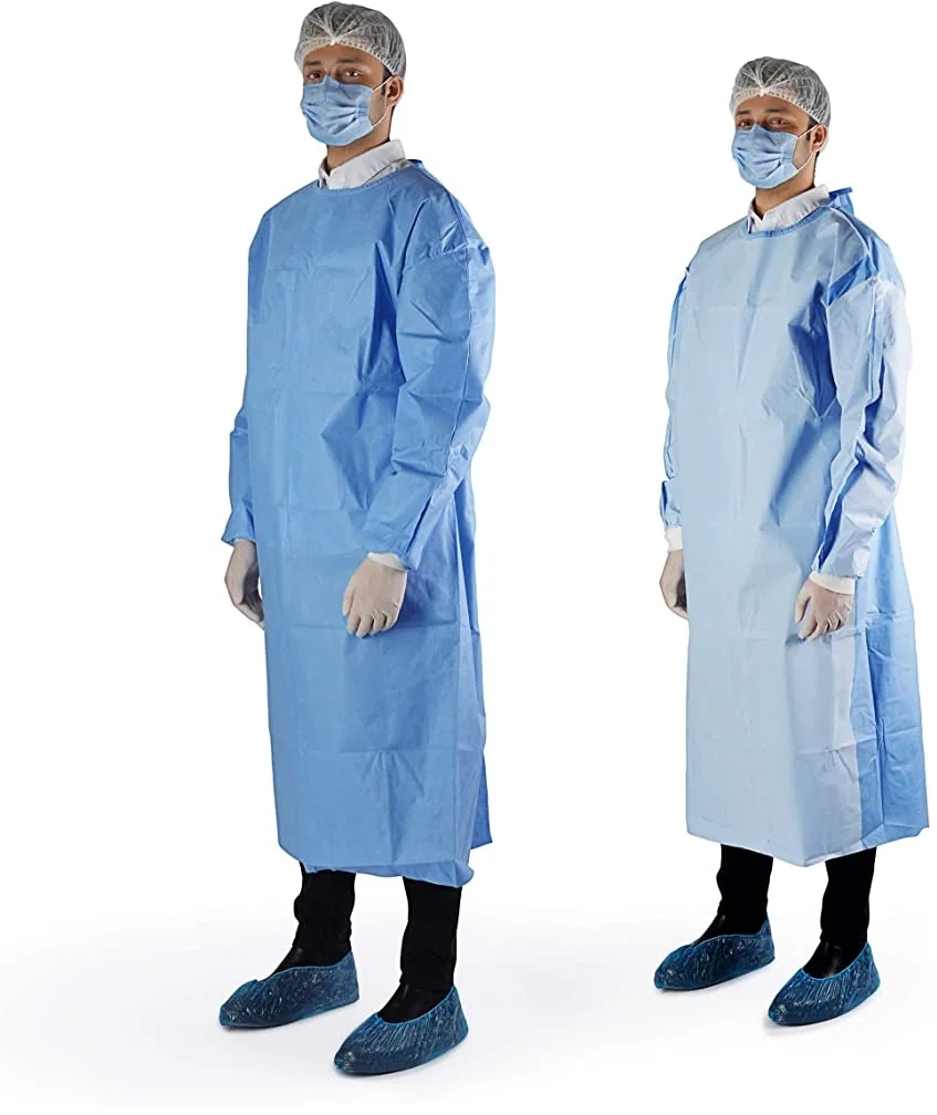 Fashion Surgery SMS Robe With Reinforced Gowns Pack AAMI Level 3 Sterile Surgic Sleeve