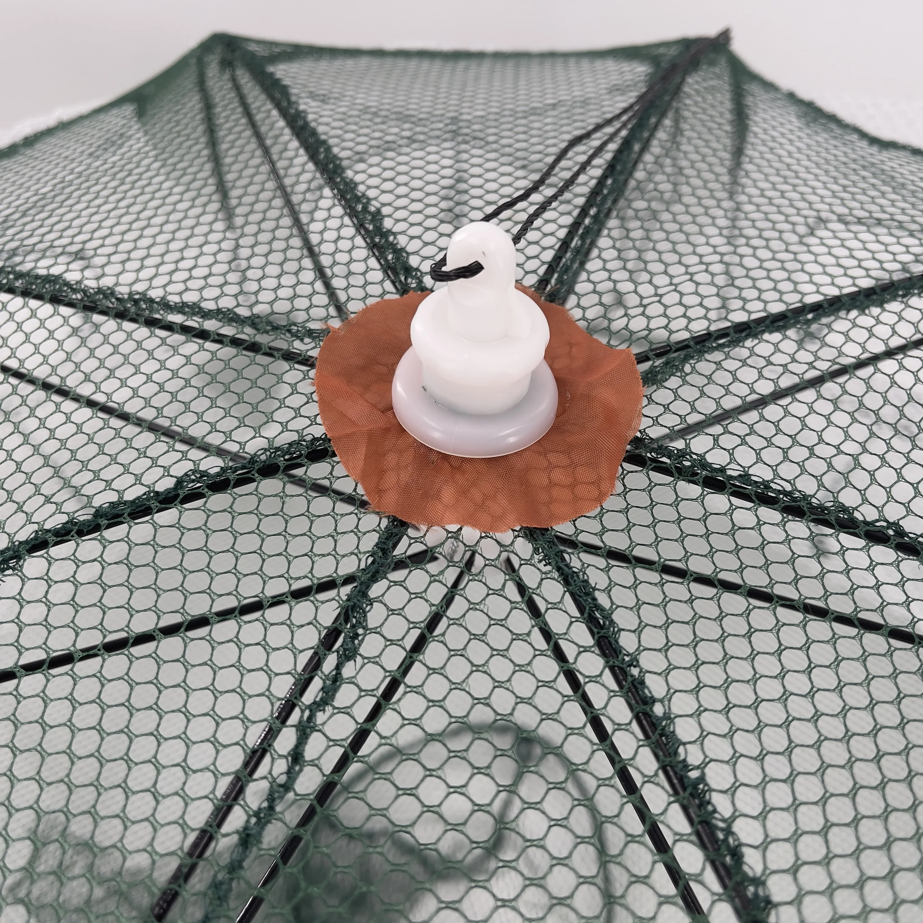 Foldable Fishing Bait Trap Cast Net Cage for Catching Small Bait Fish Eels Crab Lobster Minnows Shrimp