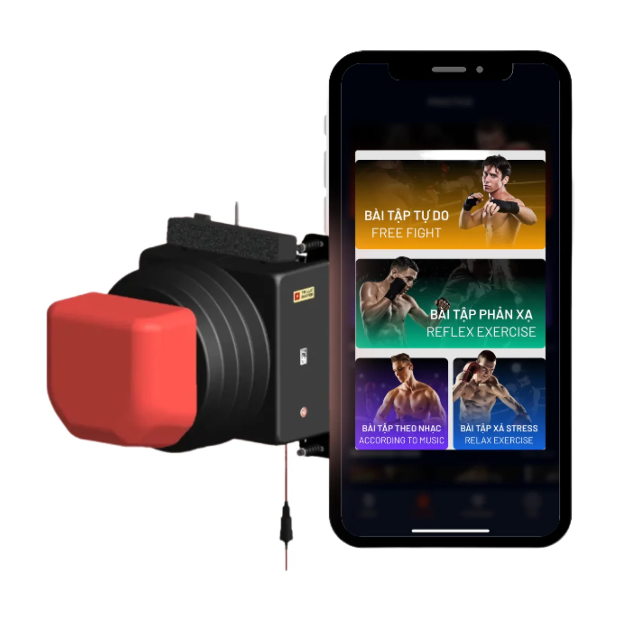 Machine Wall Lounger Dummy Training Shooting Punch Kick Mounted Punching Pad Music Boxing Smart Target Smart martial art