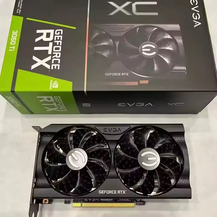 Аккуратно EVGA GeForce RTX 3060 Ti XC GAMING LHR 8GB GDDR6 видеокарта