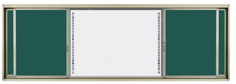 High quality school standard size Sliding Chalk board