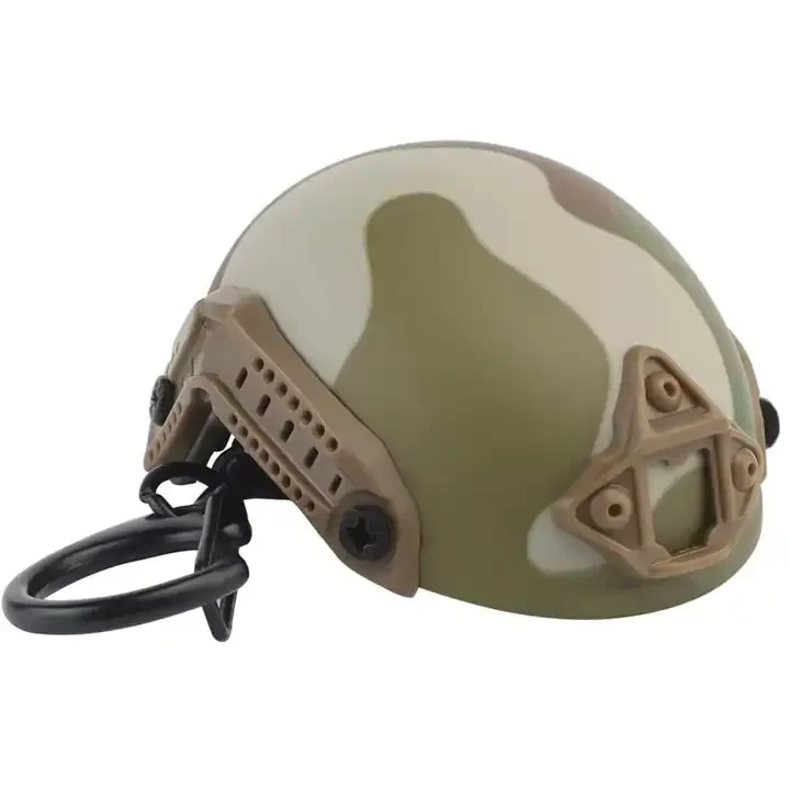 New Design Mini Plastic Beer Opener FAST Helmet Shape Keychain With Funky Bottle Opener for Decorative pendant BLACK