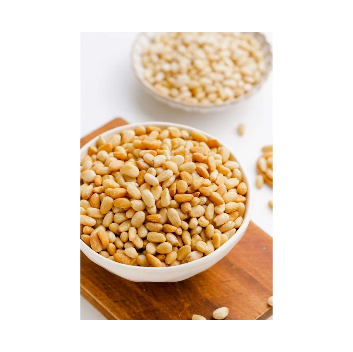 Premium organic pine nuts, harvested from the finest sources for quality and flavor.