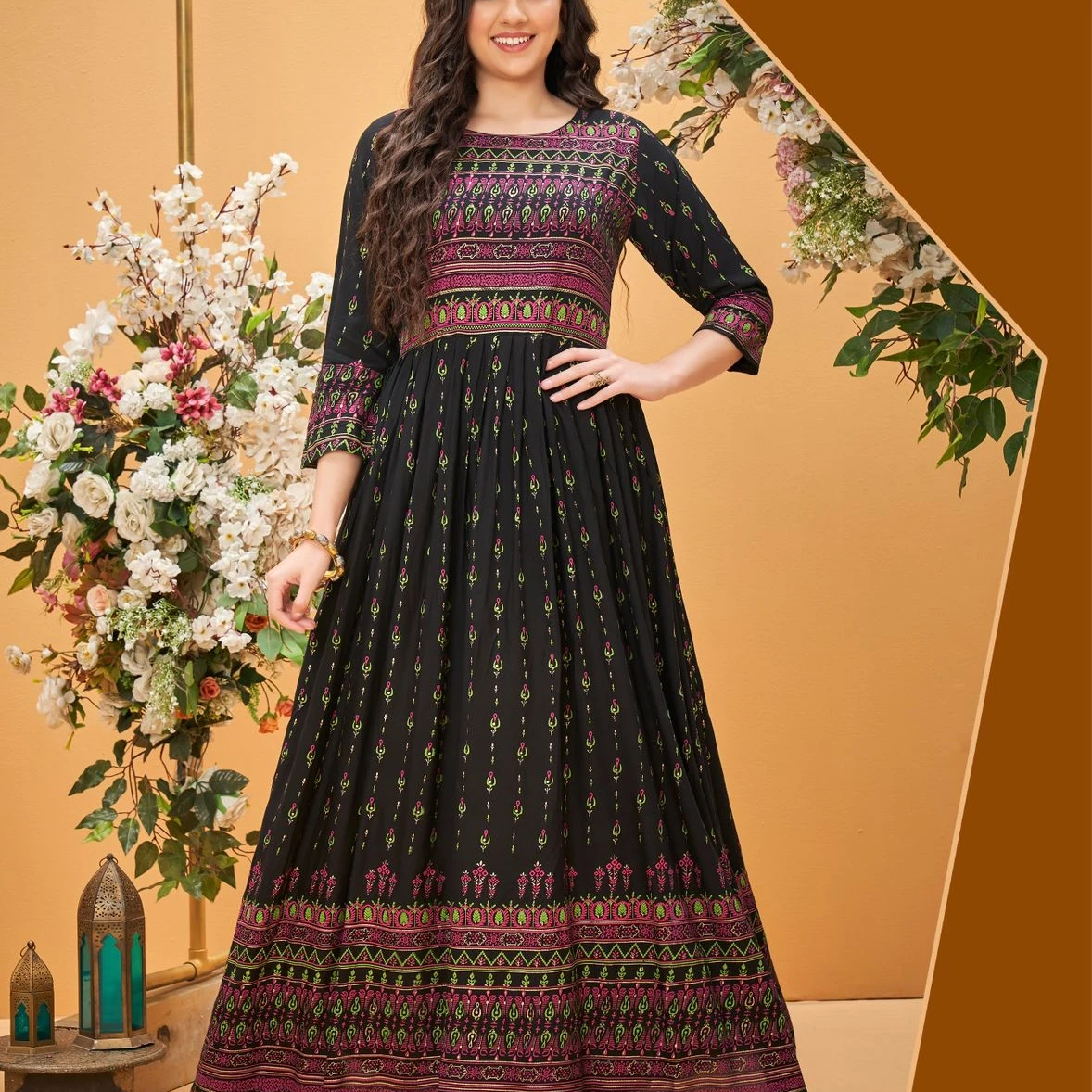 DESIGNER RAYON KURTI for womens in india