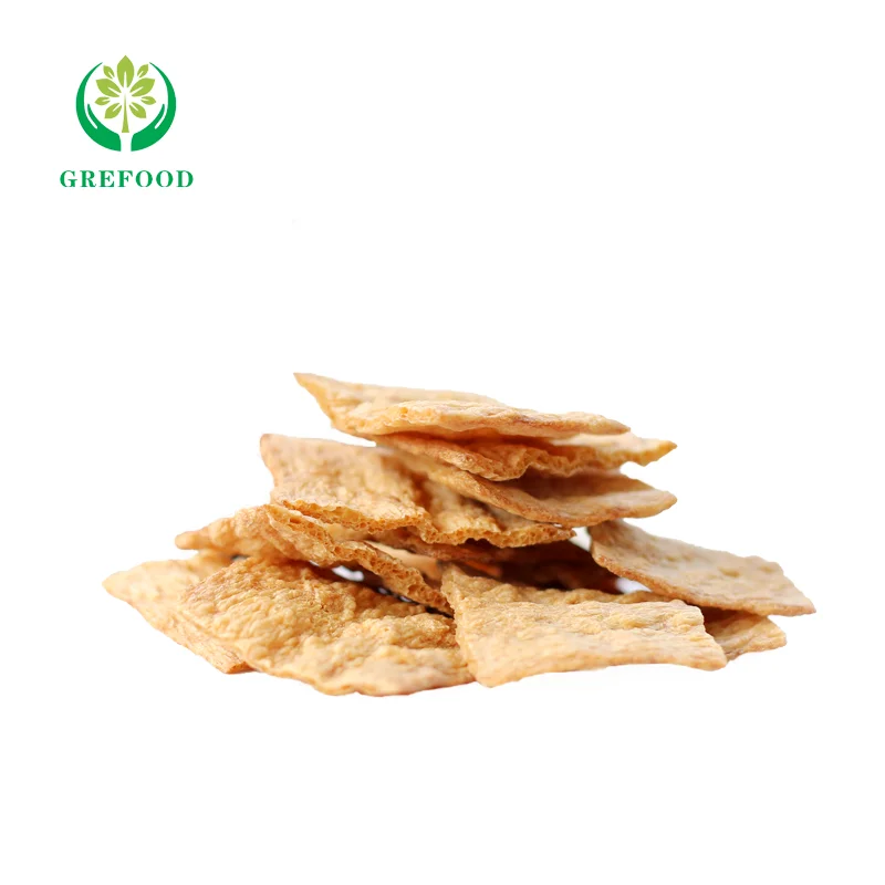 Grefood Wholesale high quality textured vegetable protein MUI TVP Snack Food TVP textured soy protein for snack food