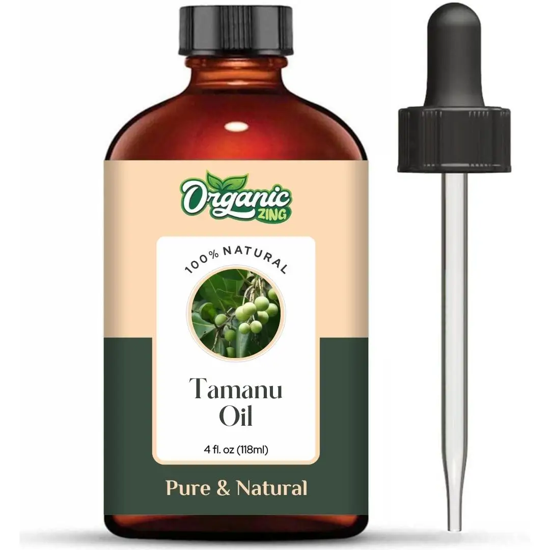 Organic Zing Tamanu Oil 100% Pure And Natural Lowest Price Customized Packaging Available