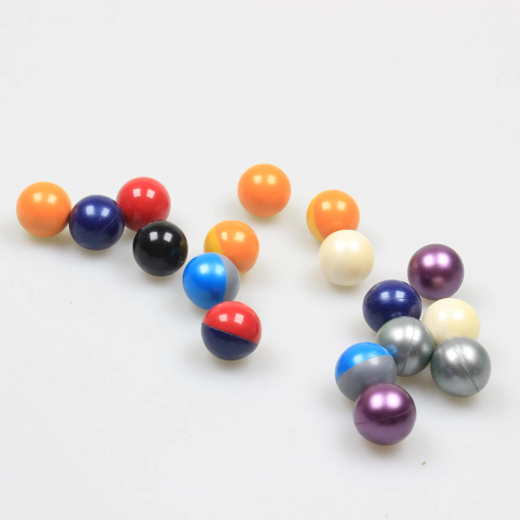 High quality 0.68/0.5/0.43 Paintball match Gi 5-star Colorful Peg Fill Paintball