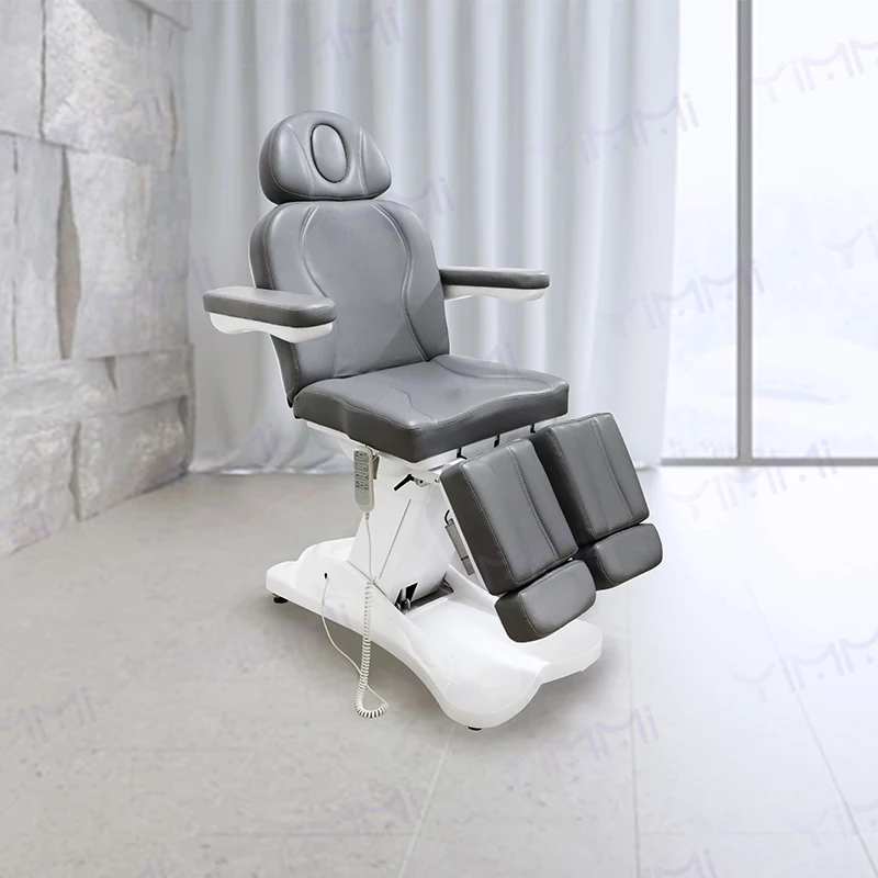 Yimmi Facial Spa Massage Table Electric Deluxe Customized Electric Beauty Bed Salon/Office Splitting Electric Podiatry Chair