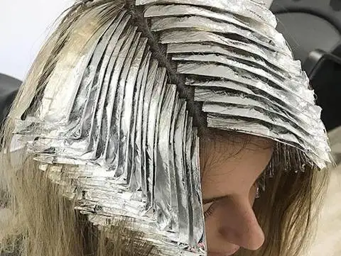 26 Micron Silver Aluminum  Embossed Hair Care Foil Roll Professional Hair Color Foil Salon Care Foil