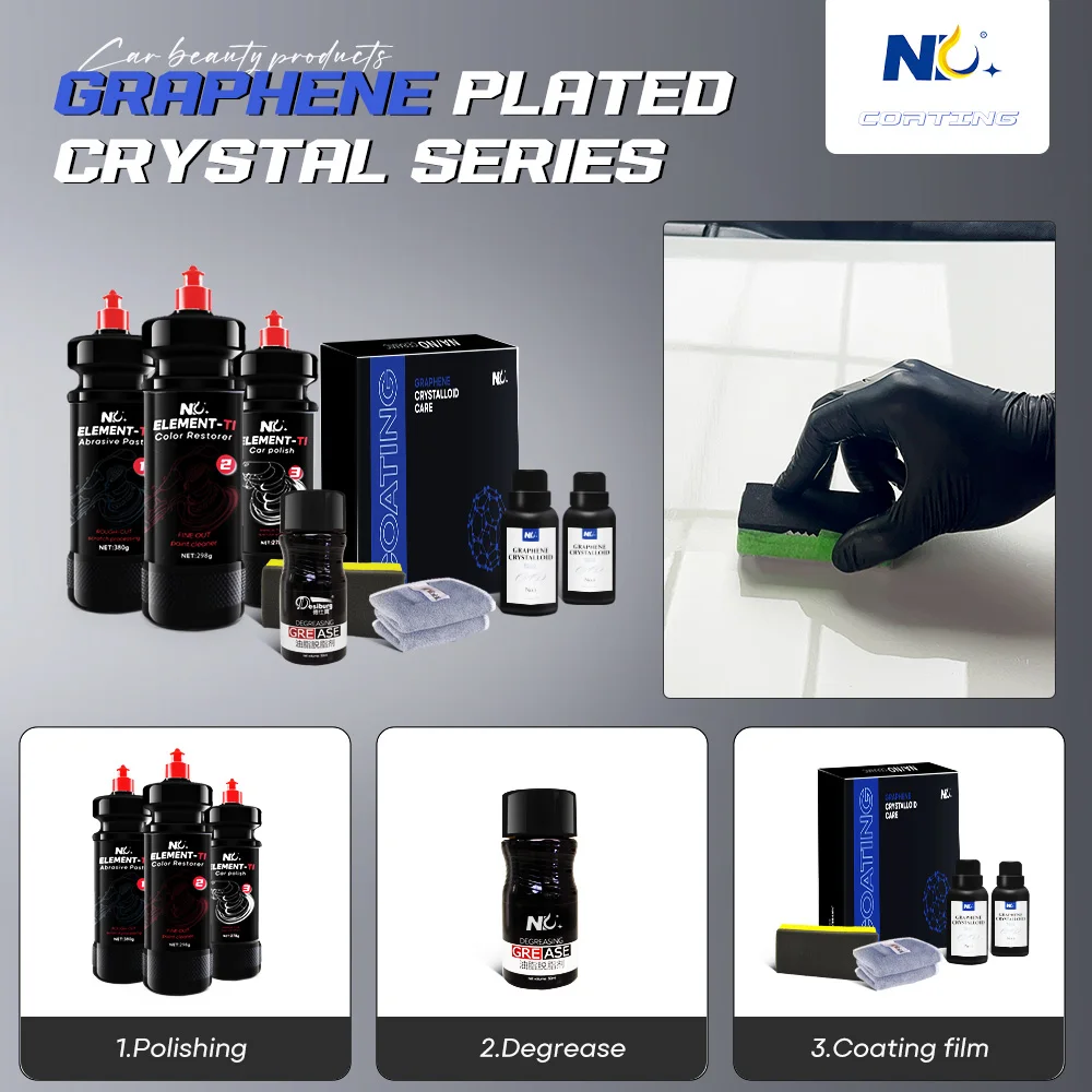 Wholesale 2024 New match Graphene coating kits for polish  wax car degreaser car detailing products