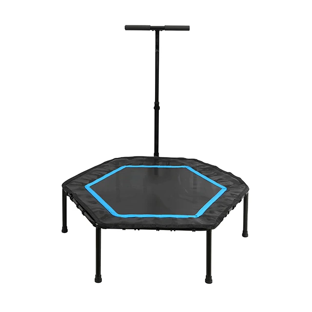 Home Indoor Sports Trampoline For Kids Adults Fitness Exercise Boungy Round Jumping Bed Mini Trampoline For Sale