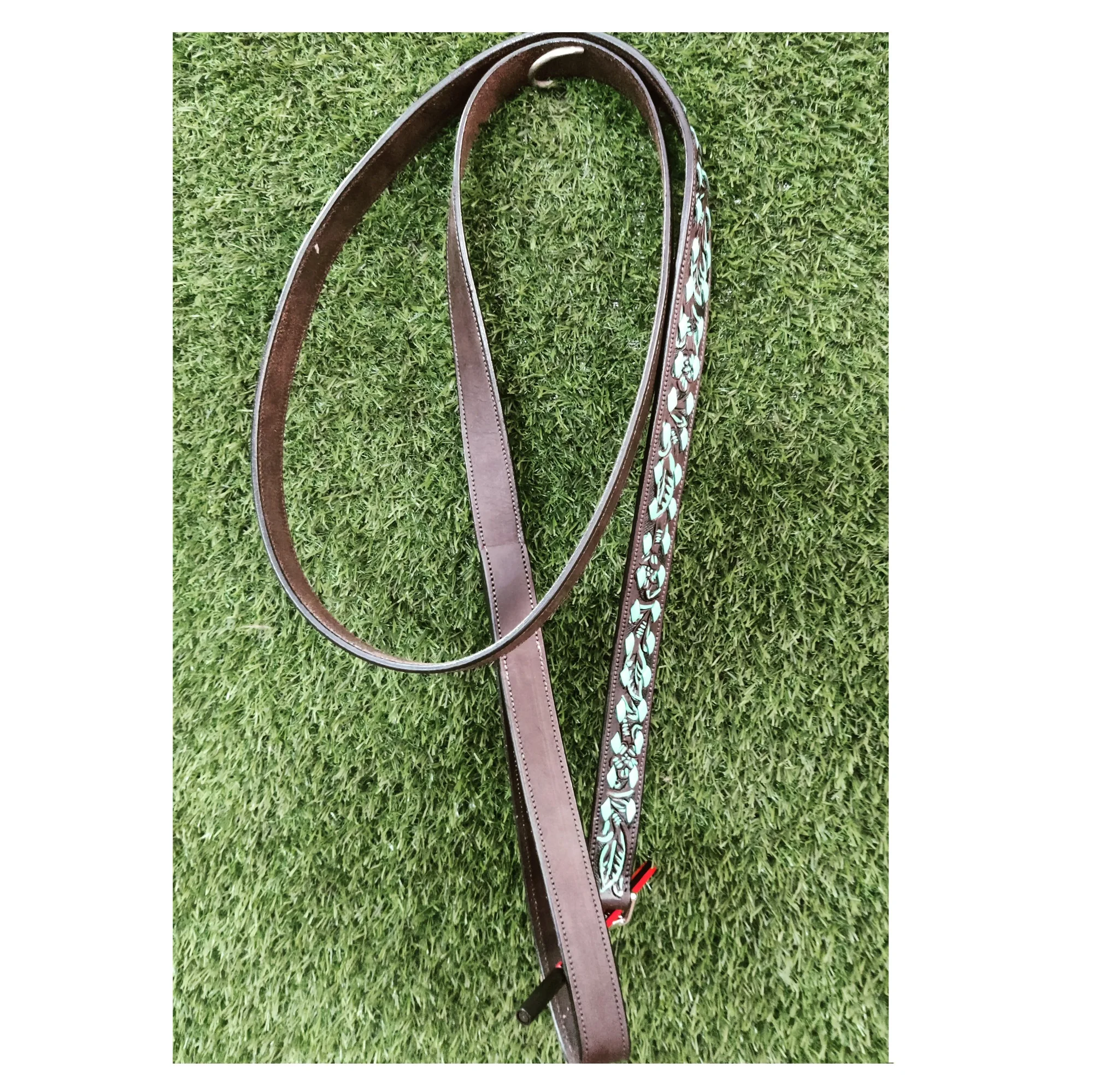High Quality Soft Cow Leather Pet Dog Collar Real Cow Leather Training Collars for Greyhound Dog