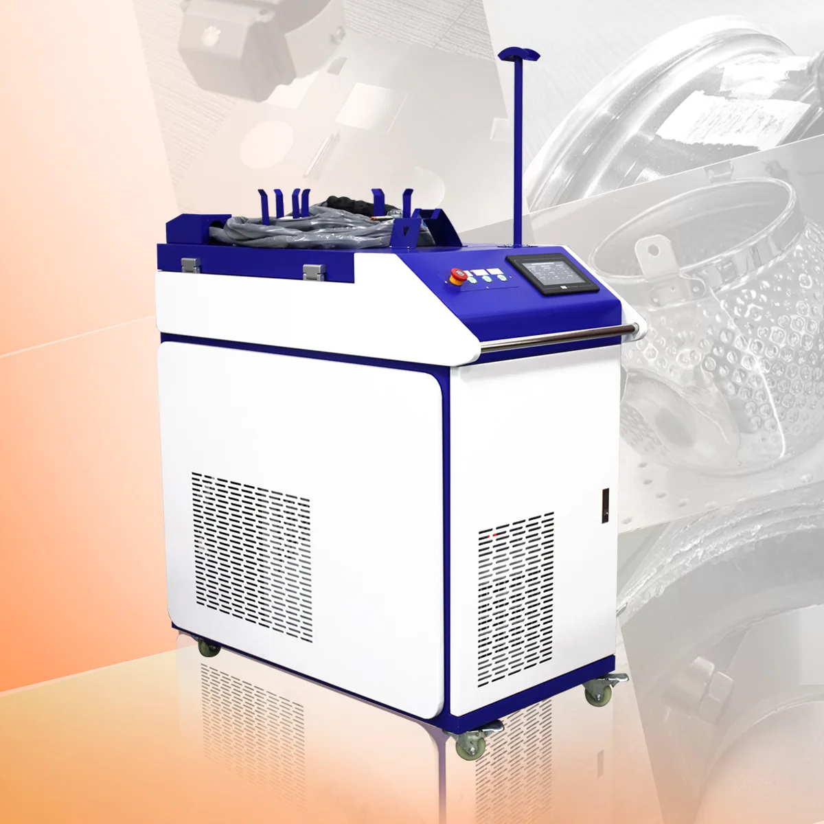 1000 Watt Laser Cleaning Portable Handheld Fiber Laser Cleaning Machine With CE Certificate